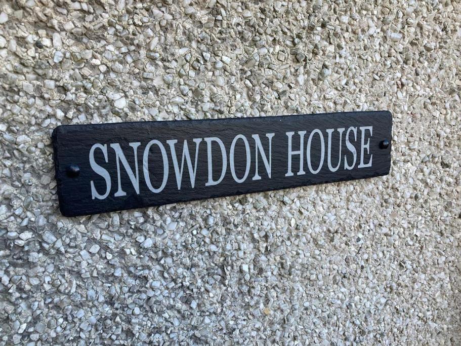 Snowdon House, 8 Bedrooms, Sleep 16, Close To Blackrock Sand Porthmadog Buitenkant foto